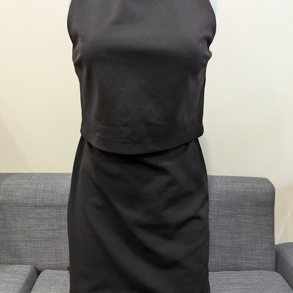 Topshop Black Mini Dress